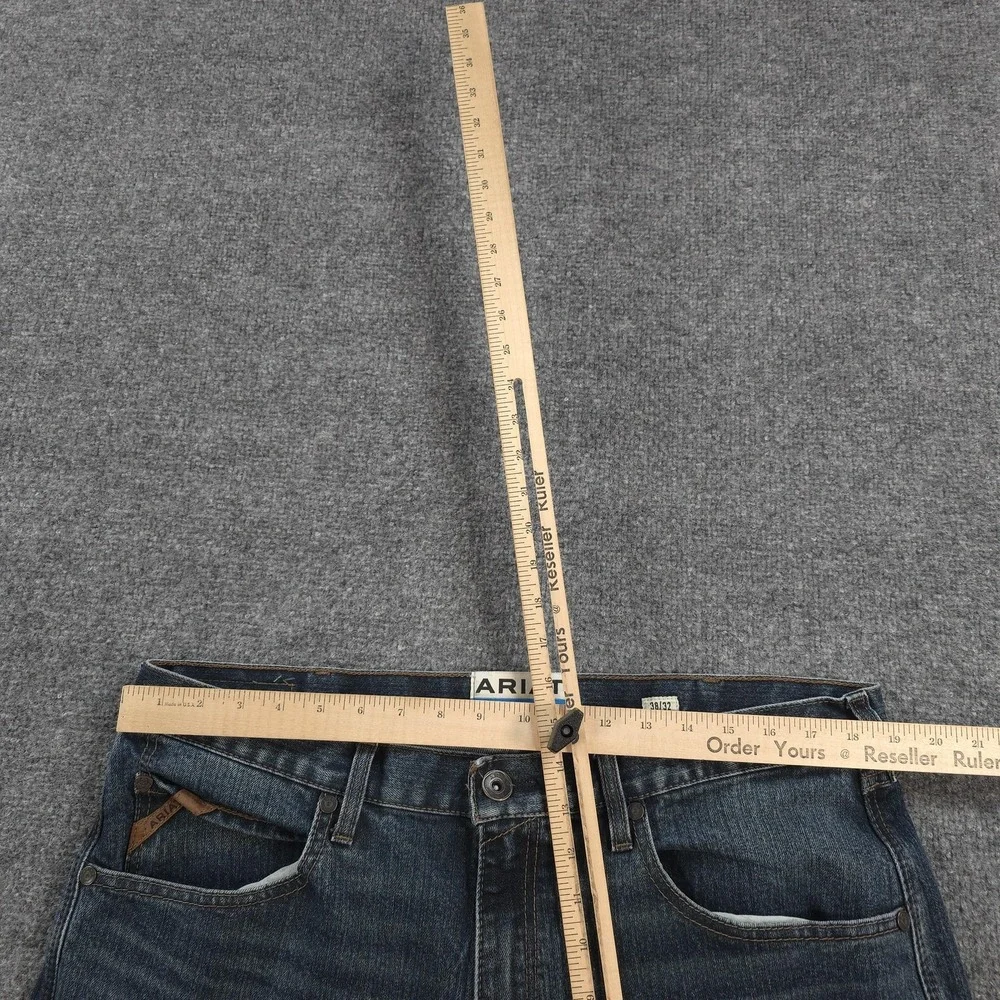 Ariat Jeans Mens 38x29 Blue M2 Pro Series Ray Relaxed Bootcut Stretch Denim